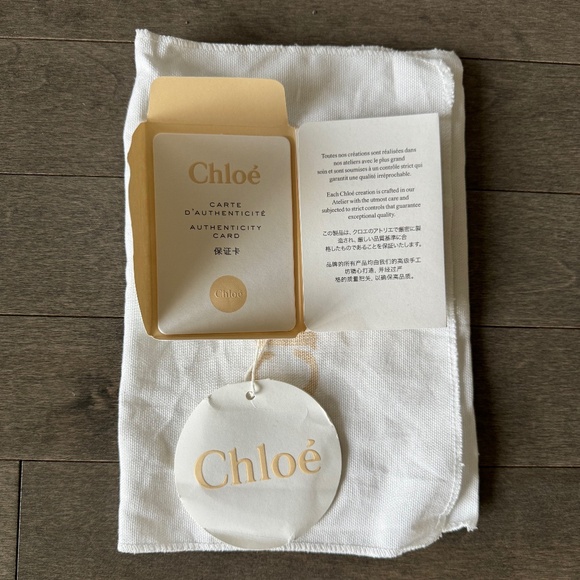 Chloé Marcie The Mini's Flat Pouch - Cashmere Grey - Picture 10 of 10